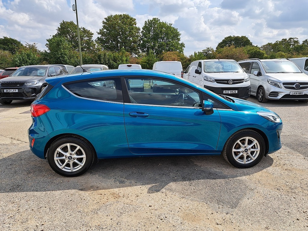 Ford Fiesta T Ecoboost Zetec KU68ZTN Blue #3