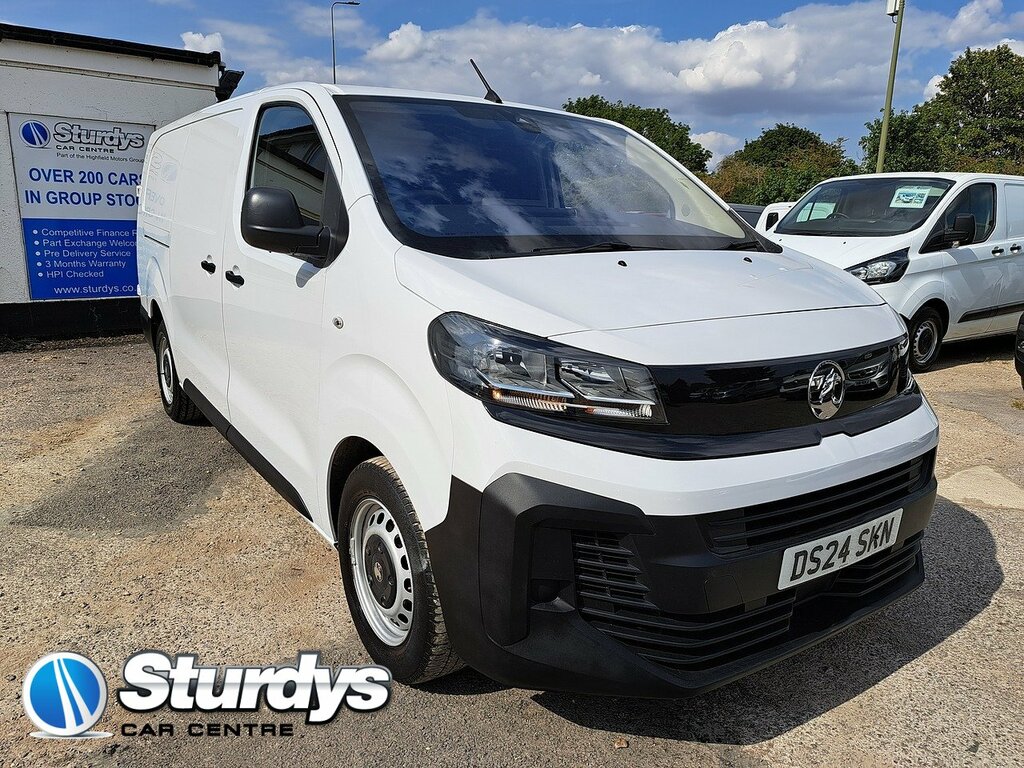 Vauxhall Vivaro Turbo D Prime White