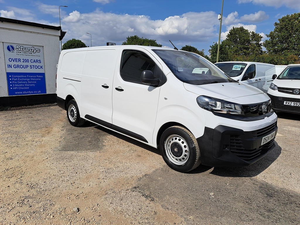 Vauxhall Vivaro Turbo D Prime White #5