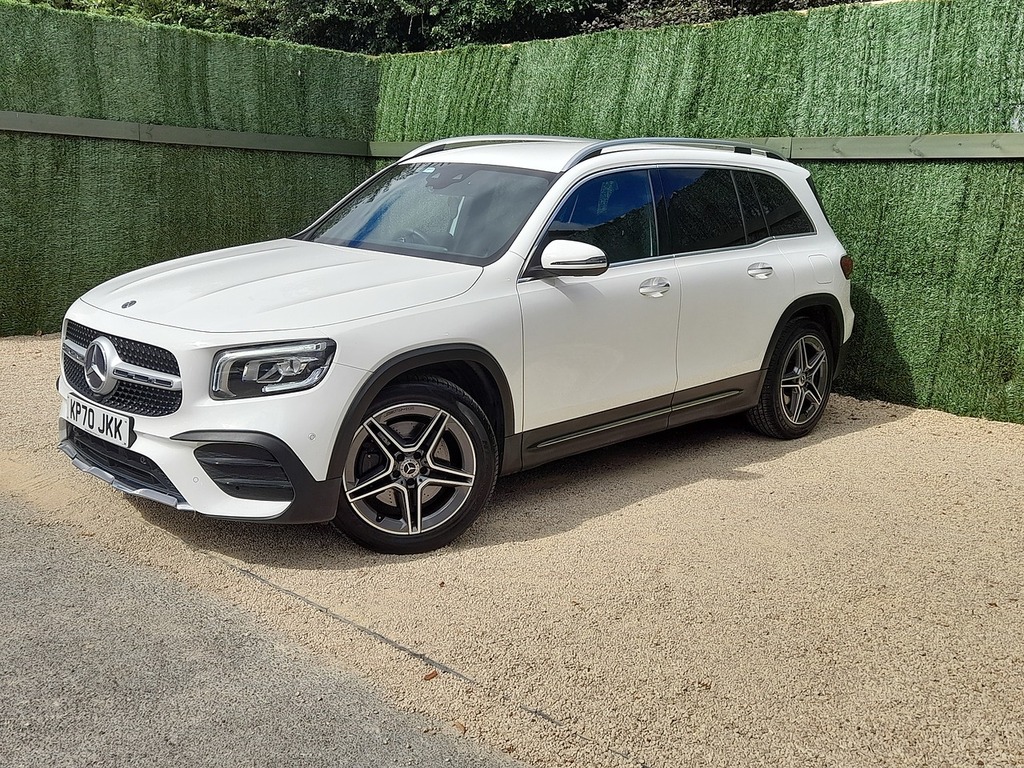 Mercedes-Benz GLB Class Glb220d Amg Line White #4