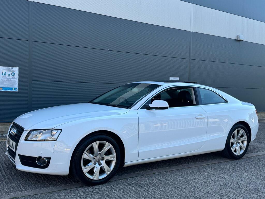 Audi A5 1.8 Tfsi Se Multitronic Euro 5 White #6