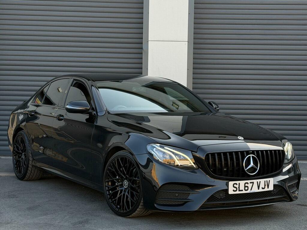 Mercedes-Benz E Class Amg Line Black #2