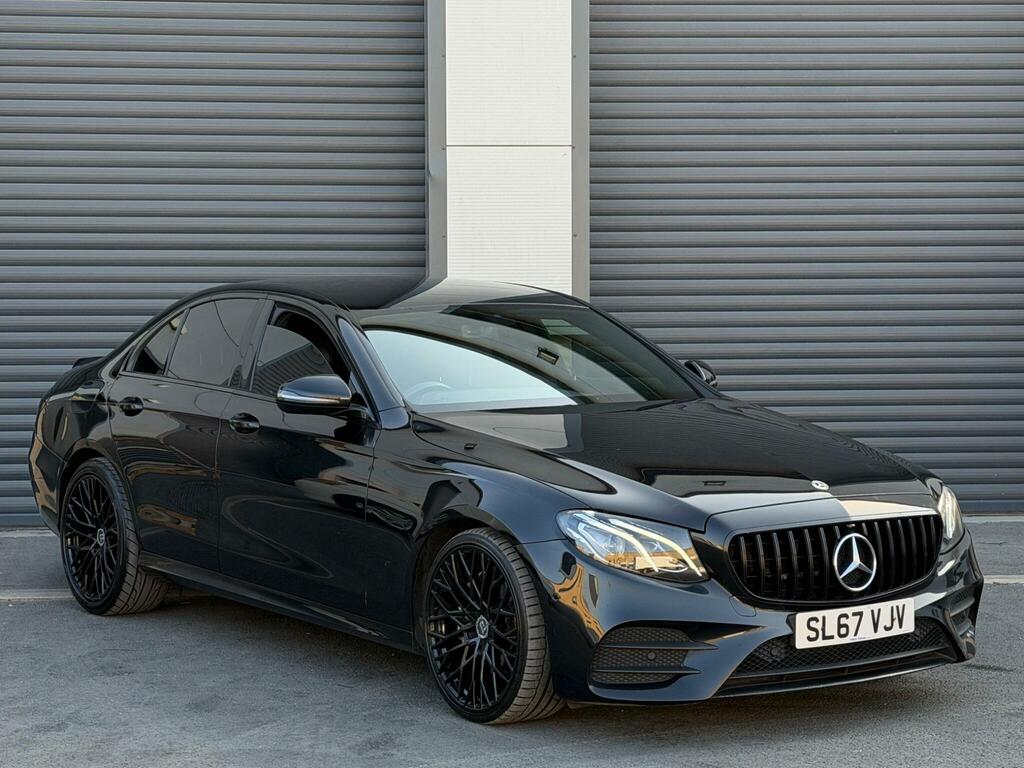 Mercedes-Benz E Class Amg Line Black #3
