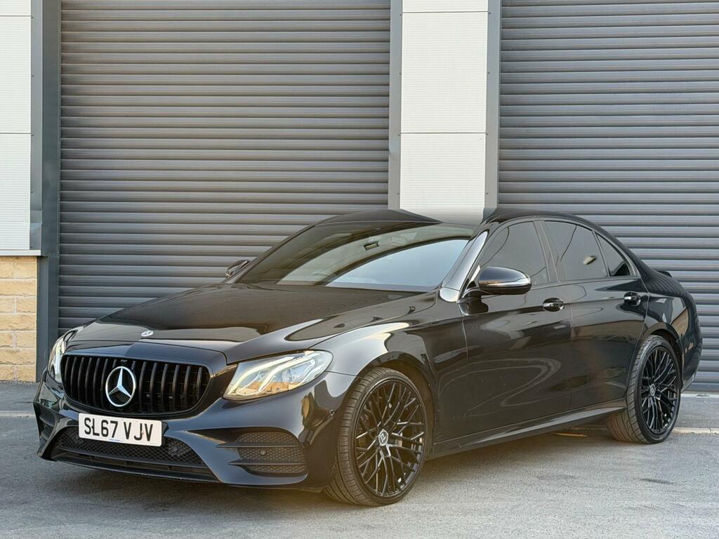 Mercedes-Benz E Class Amg Line Black #6