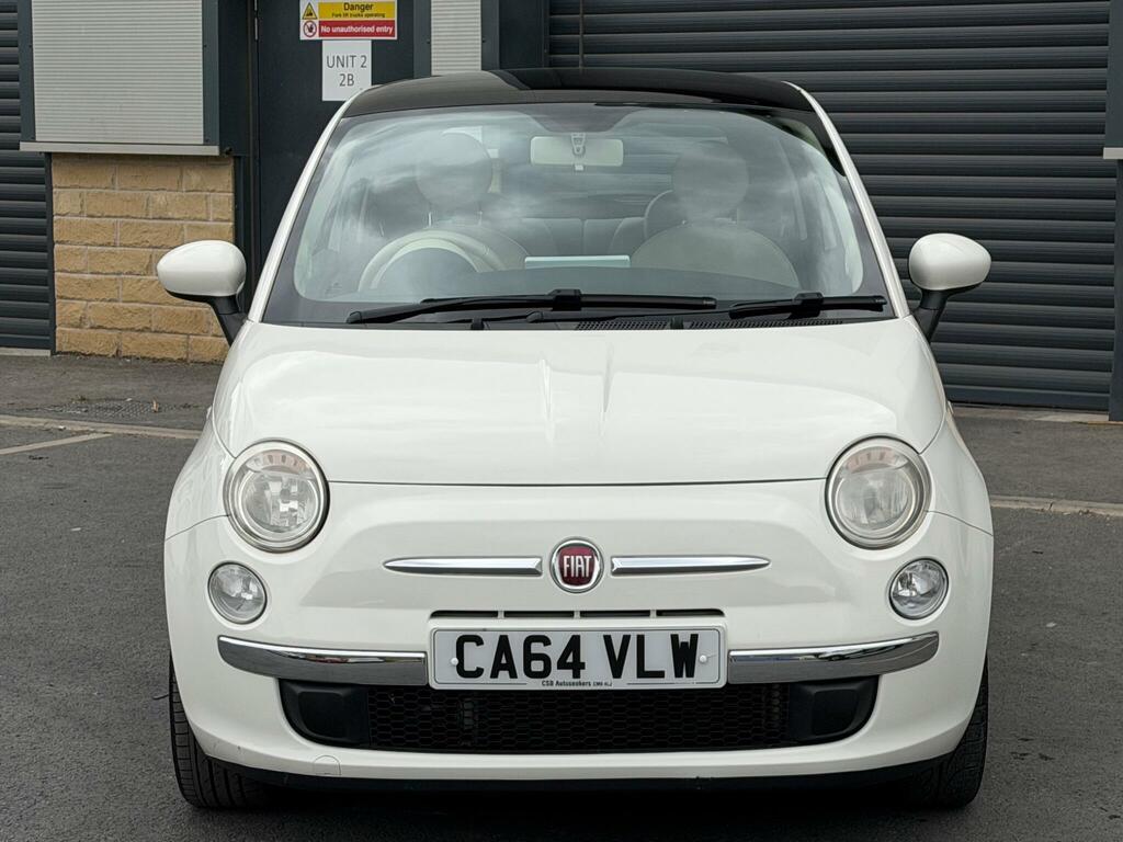 Fiat 500 Lounge White #2