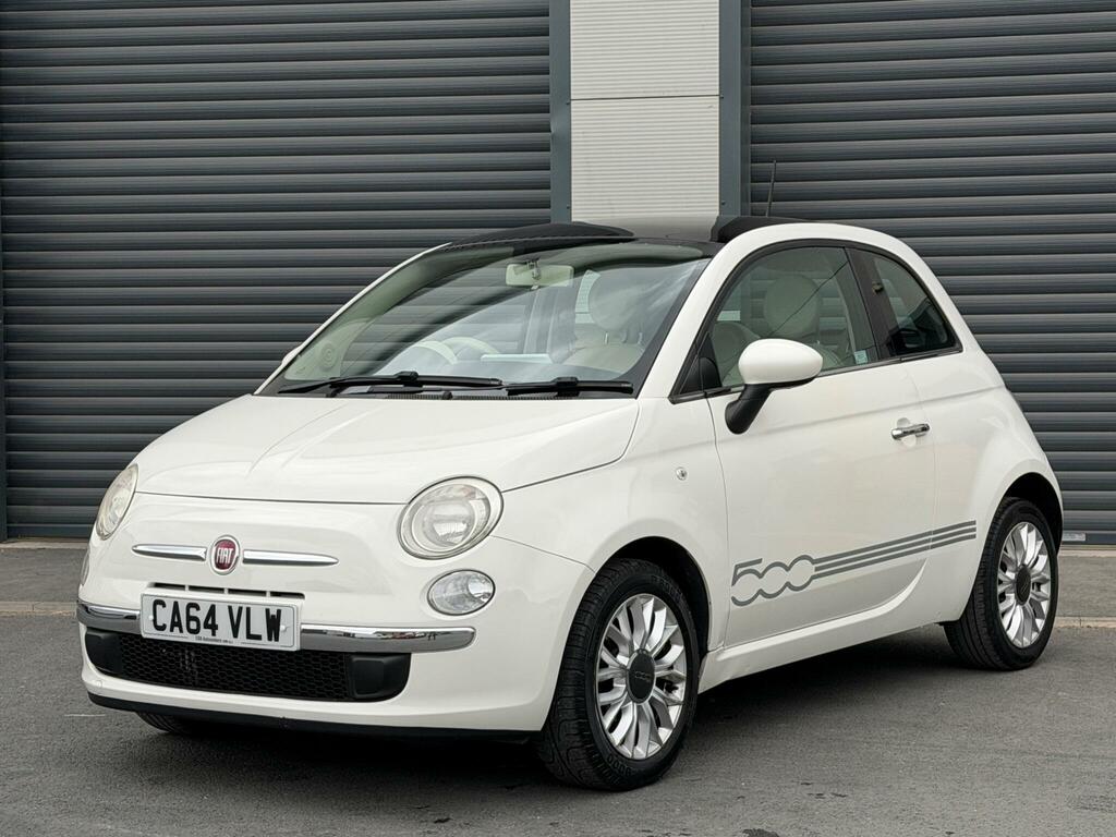 Fiat 500 Lounge White #3