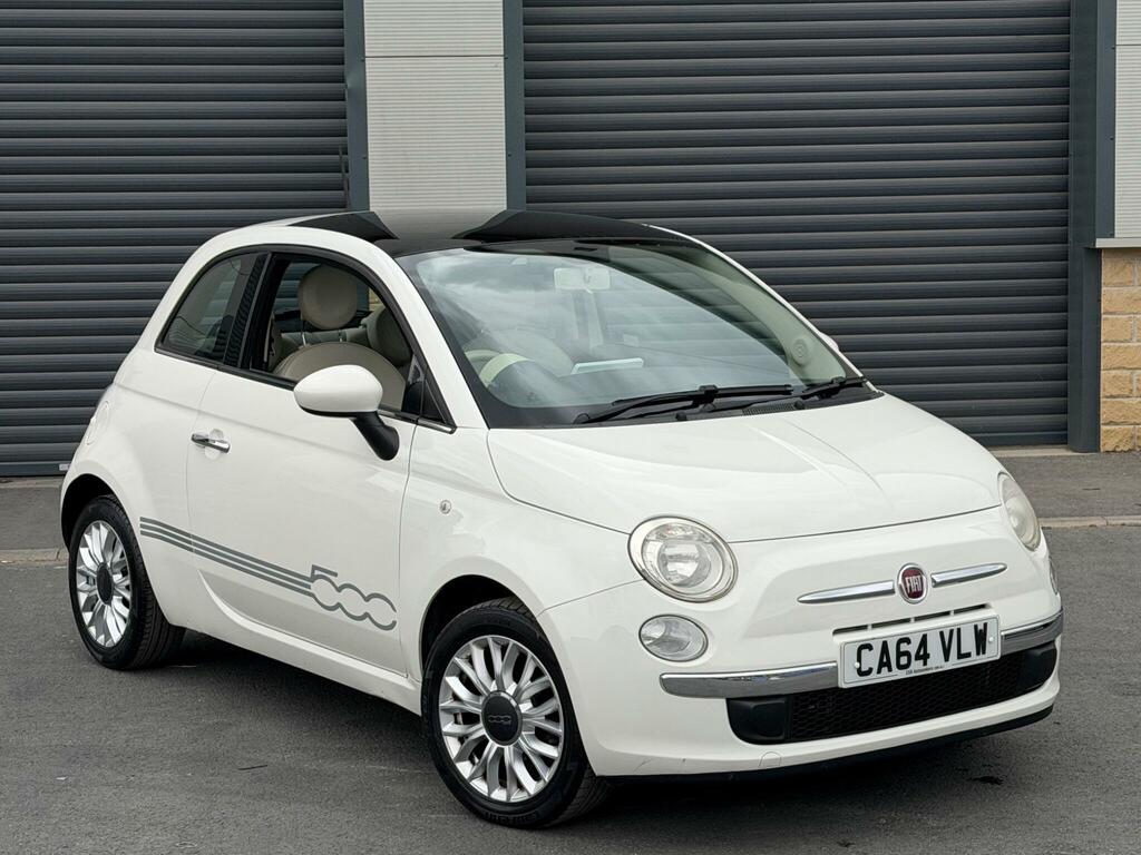 Fiat 500 Lounge White #6