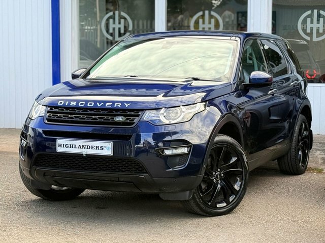 Land Rover Discovery Sport 2015 2.0 Td4 Hse Luxury Black Pack Heatcool Seats Blue