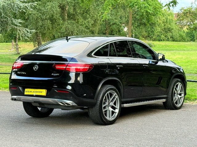 Mercedes-Benz GLE Coupe 2016 3.0 Gle350d V6 Amg Line Coupe Sat Nav Camera Black #4