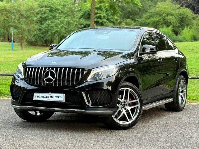 Mercedes-Benz GLE Coupe 2016 3.0 Gle350d V6 Amg Line Coupe Sat Nav Camera Black