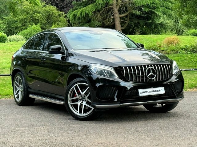Mercedes-Benz GLE Coupe 2016 3.0 Gle350d V6 Amg Line Coupe Sat Nav Camera Black #2