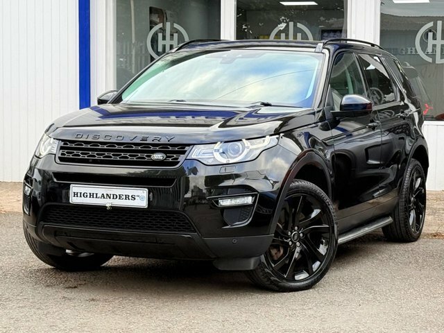 Land Rover Discovery Sport 2018 2.0 Sd4 Hse Black Panoramic Roof Meridian Sid Black