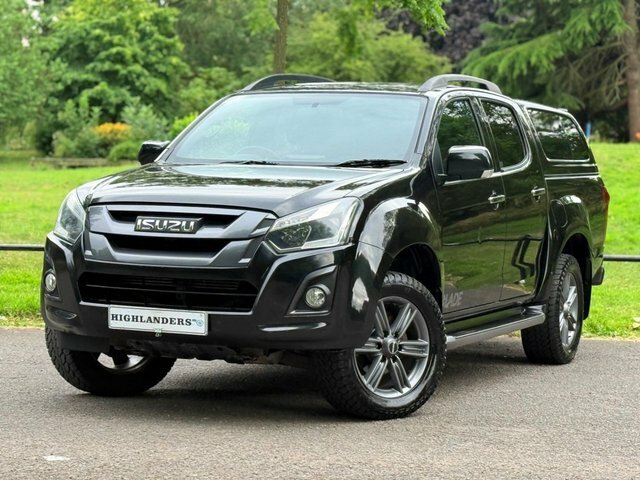 Isuzu D-Max 2018 1.9 Td Blade Pickup Double Cab Sat Nav Camera Black
