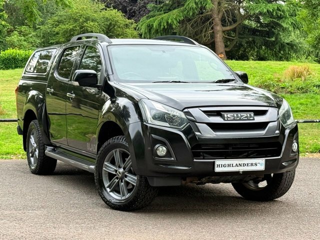 Isuzu D-Max 2018 1.9 Td Blade Pickup Double Cab Sat Nav Camera Black #2