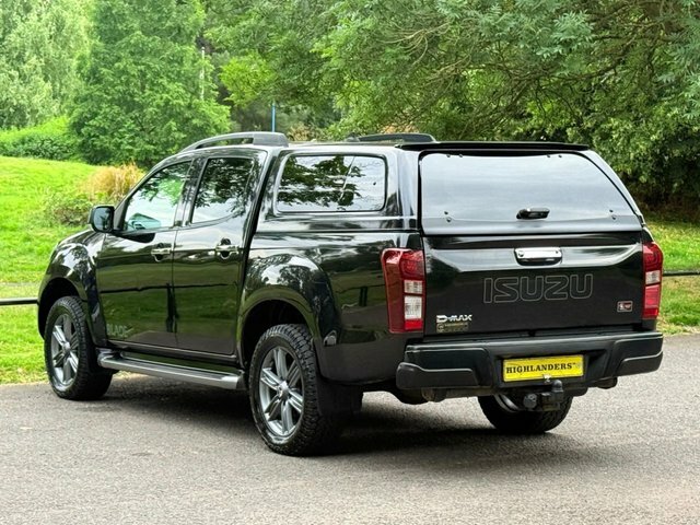 Isuzu D-Max 2018 1.9 Td Blade Pickup Double Cab Sat Nav Camera Black #3