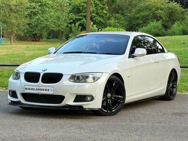 BMW 3 Series 2013 2.0 320D M Sport Convertible M Performance Ki White #2