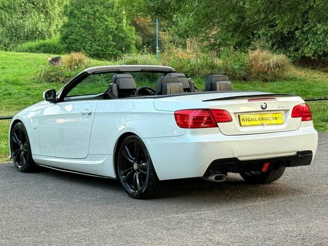 BMW 3 Series 2013 2.0 320D M Sport Convertible M Performance Ki White #3