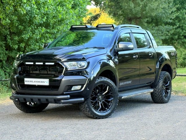 Ford Ranger 2018 3.2 Tdci Wildtrak Raptor Kit Pickup Double Ca Black