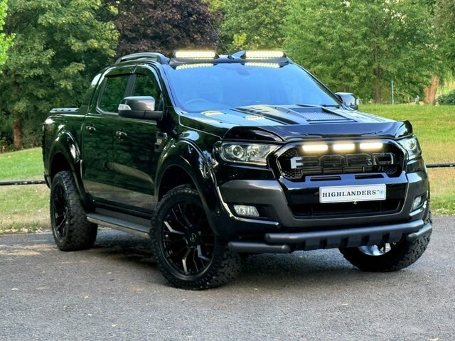 Ford Ranger 2018 3.2 Tdci Wildtrak Raptor Kit Pickup Double Ca Black #2