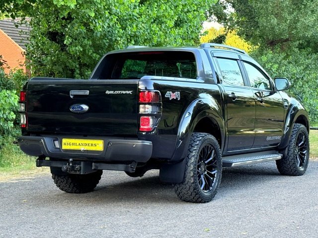 Ford Ranger 2018 3.2 Tdci Wildtrak Raptor Kit Pickup Double Ca Black #4