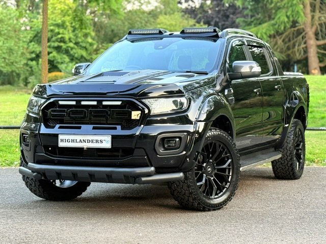 Ford Ranger 2021 2.0 Ecoblue Wildtrak Raptor Kit Bi-turbo Doub Black
