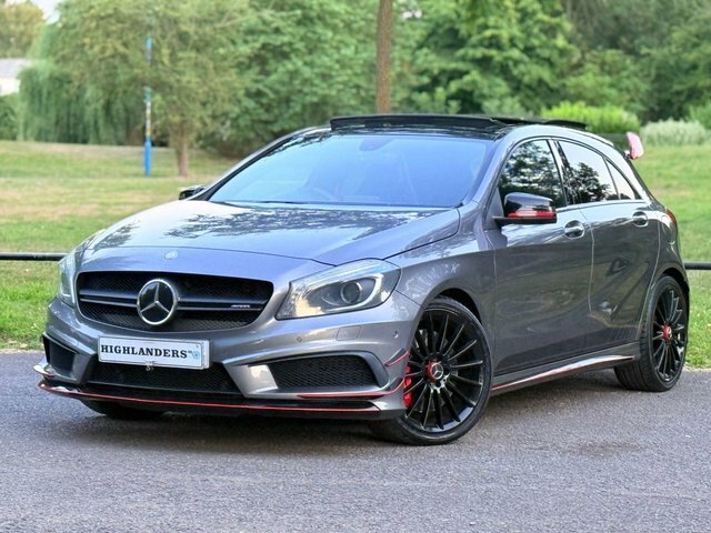 Mercedes-Benz A Class 2014 2.0 A45 Amg Aero Pack Panoramic Roof Hkardon Black