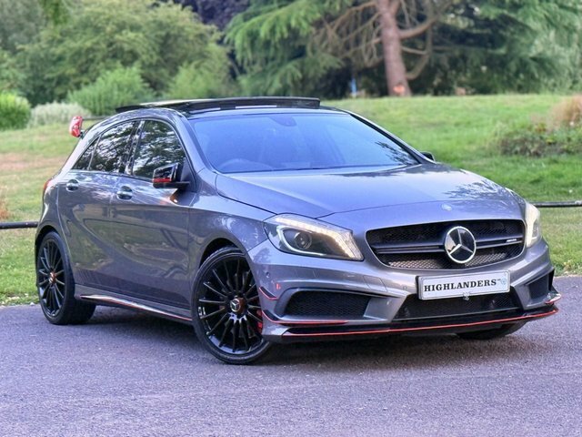 Mercedes-Benz A Class 2014 2.0 A45 Amg Aero Pack Panoramic Roof Hkardon Black #2