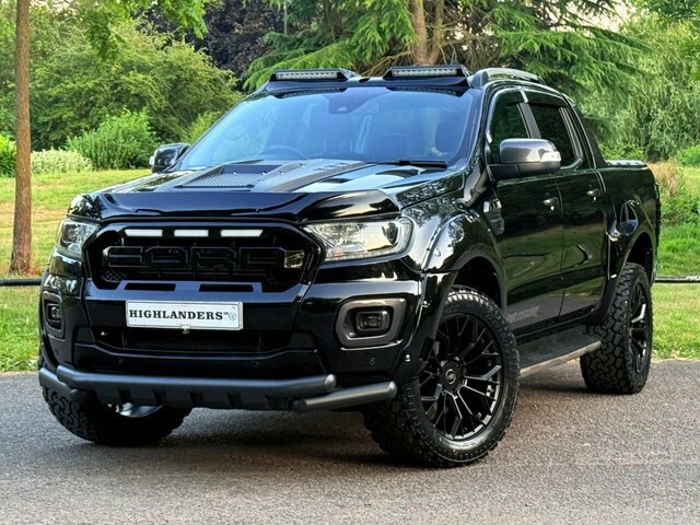 Ford Ranger 2021 2.0 Ecoblue Wildtrak Raptor Kit Bi-turbo Doub Black