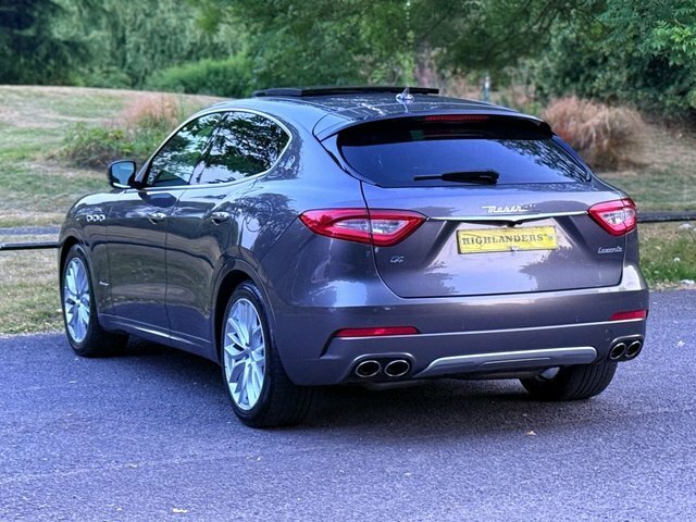 Maserati Levante 2018 3.0D V6 Panoramic Roof Sat Nav Camera Leather Grey #3