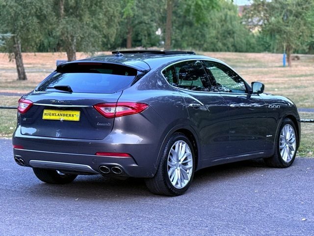 Maserati Levante 2018 3.0D V6 Panoramic Roof Sat Nav Camera Leather Grey #4