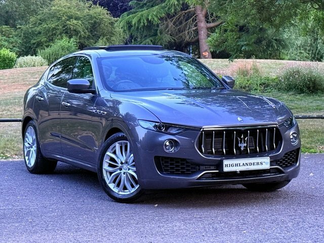 Maserati Levante 2018 3.0D V6 Panoramic Roof Sat Nav Camera Leather Grey #2