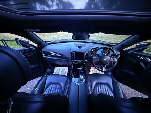 Maserati Levante 2018 3.0D V6 Panoramic Roof Sat Nav Camera Leather Grey #5