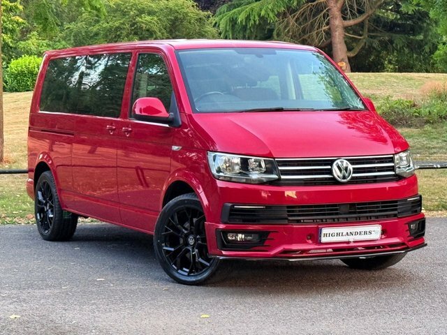 Volkswagen Caravelle 2018 2.0 Tdi Bluemotion Tech Sportline Bodykits Le Red #2