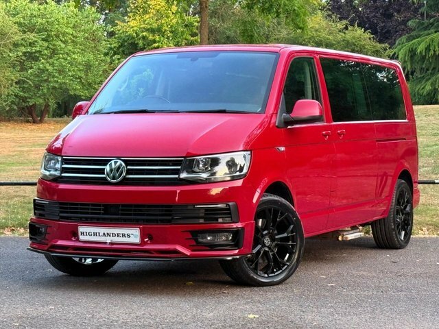 Volkswagen Caravelle 2018 2.0 Tdi Bluemotion Tech Sportline Bodykits Le Red