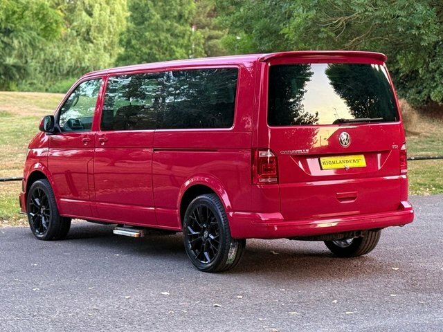 Volkswagen Caravelle 2018 2.0 Tdi Bluemotion Tech Sportline Bodykits Le Red #3