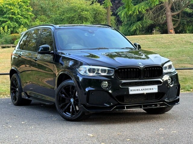 BMW X5 2016 3.0 40D M Sport M Performance Kit Black Pack Black #2