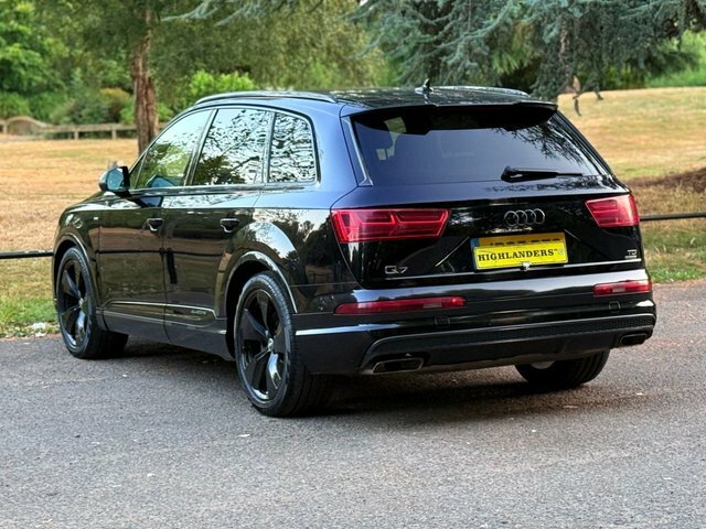 Audi Q7 2015 3.0 Tdi V6 S Line Black Pack 7 Seats Sat Nav Black #3