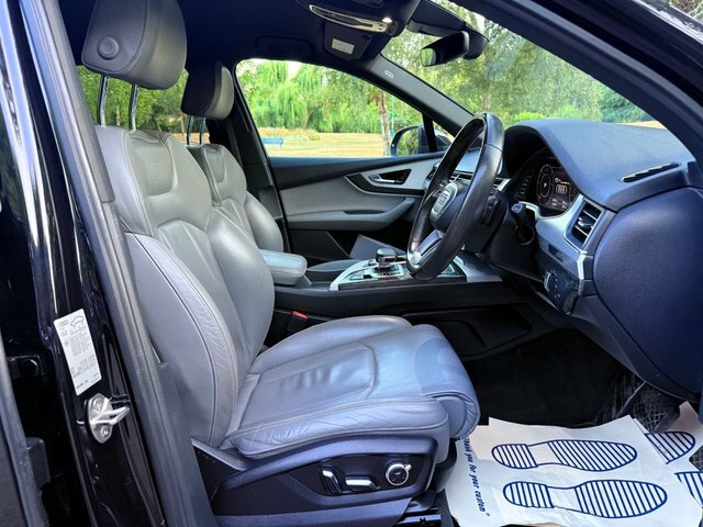 Audi Q7 2015 3.0 Tdi V6 S Line Black Pack 7 Seats Sat Nav Black #6