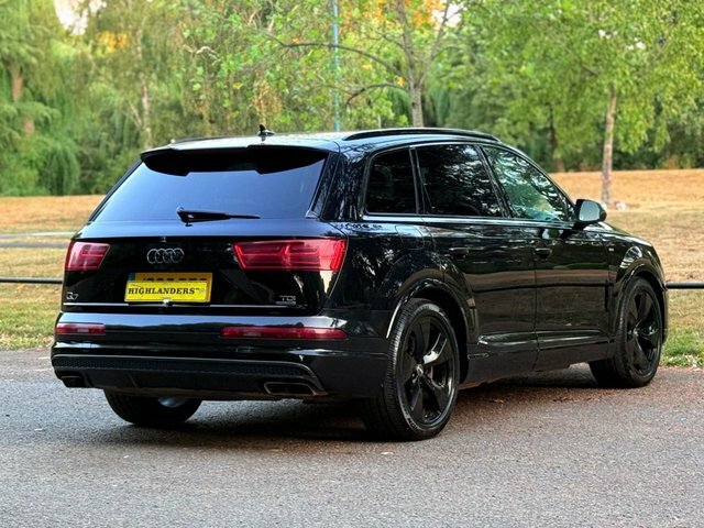 Audi Q7 2015 3.0 Tdi V6 S Line Black Pack 7 Seats Sat Nav Black #4