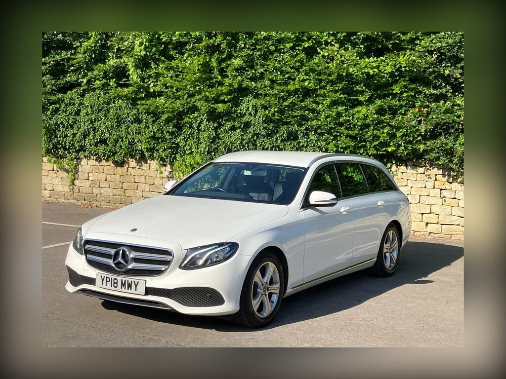 Mercedes-Benz E Class 2.0 E220d Se G-tronic Euro 6 Ss White #4