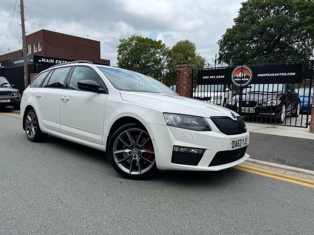 Skoda Octavia 2.0 Tdi Vrs Dsg Euro 5 S S White