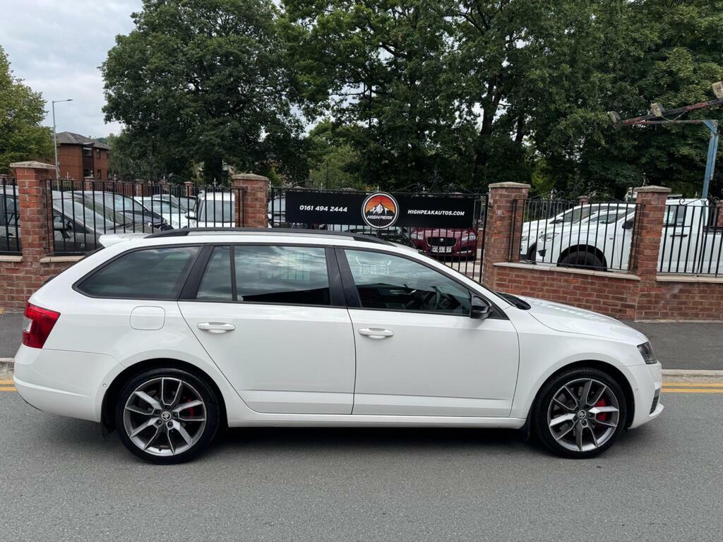 Skoda Octavia 2.0 Tdi Vrs Dsg Euro 5 S S White #5