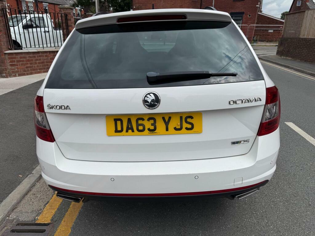 Skoda Octavia 2.0 Tdi Vrs Dsg Euro 5 S S White #4