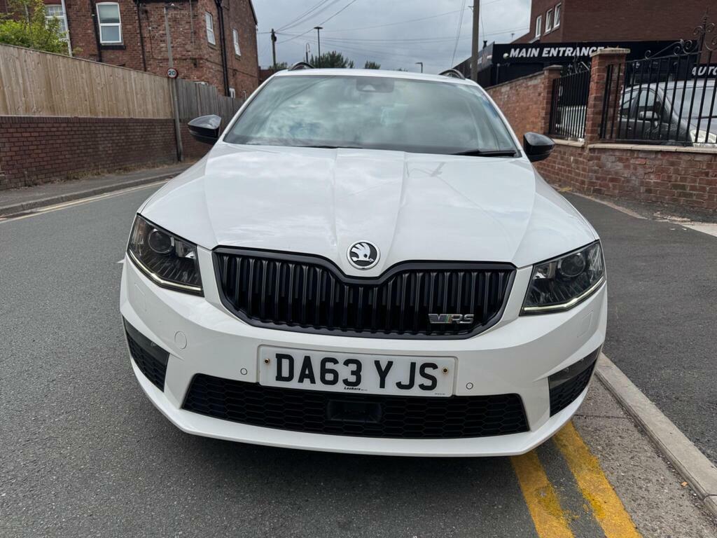 Skoda Octavia 2.0 Tdi Vrs Dsg Euro 5 S S White #2