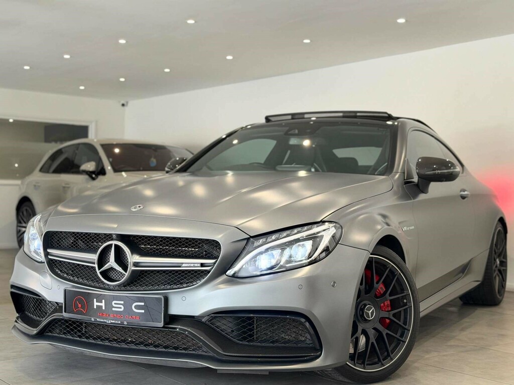 Mercedes-Benz C Class V8 Biturbo Amg S Premium Spds Mct Euro 6 Ss Grey #3