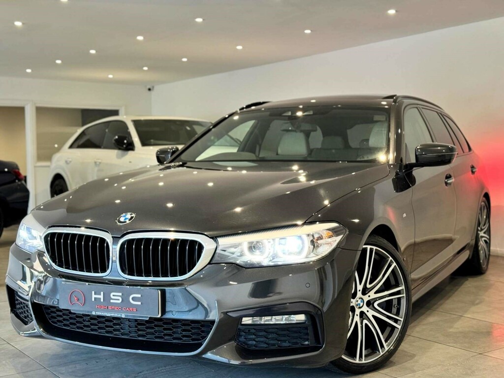 BMW 5 Series 540I M Sport Touring Xdrive Euro 6 Ss Grey #4