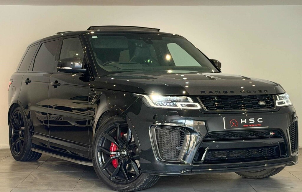 Land Rover Range Rover Sport P575 V8 Svr Carbon Edition 4Wd Euro 6 Ss Black