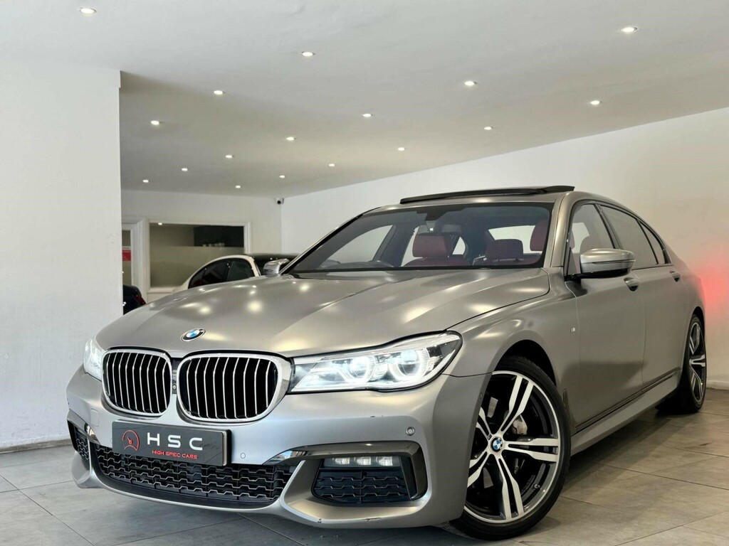BMW 7 Series M Sport Euro 6 Ss YK18JEJ Grey #2