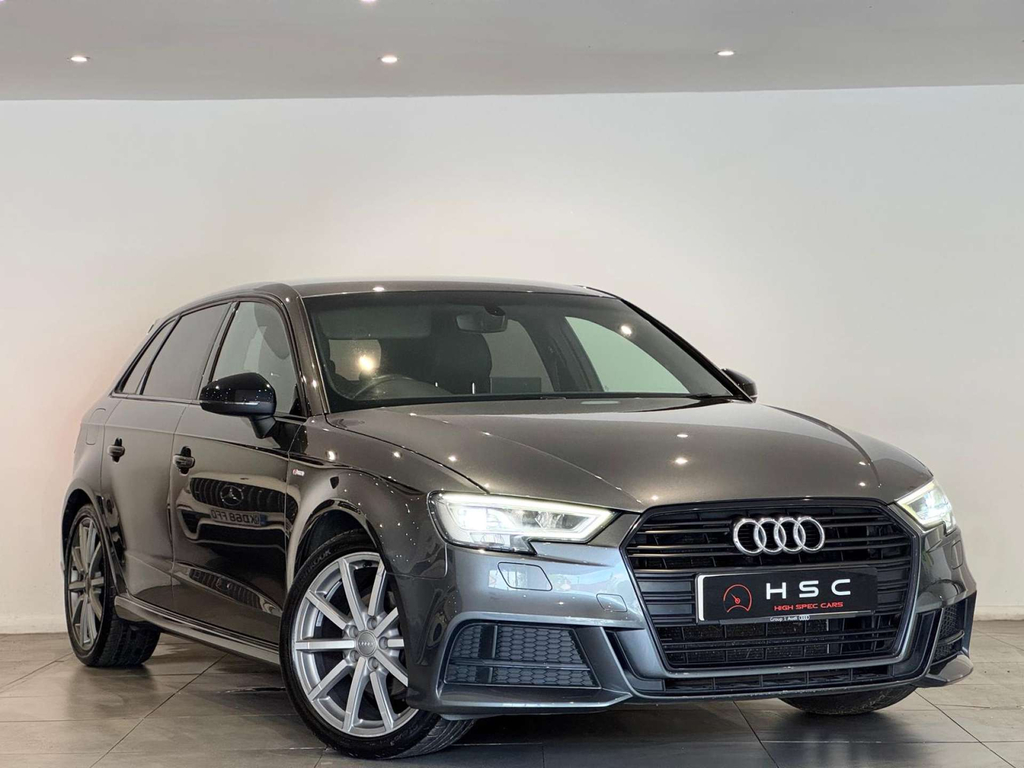 Audi A3 Tfsi Cod Black Edition Sportback S Tronic Euro 6 GF18XOG Grey