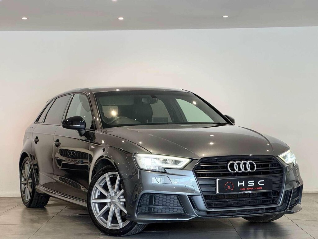 Audi A3 1.5 Tfsi Cod Black Edition Sportback S Tronic Euro Grey